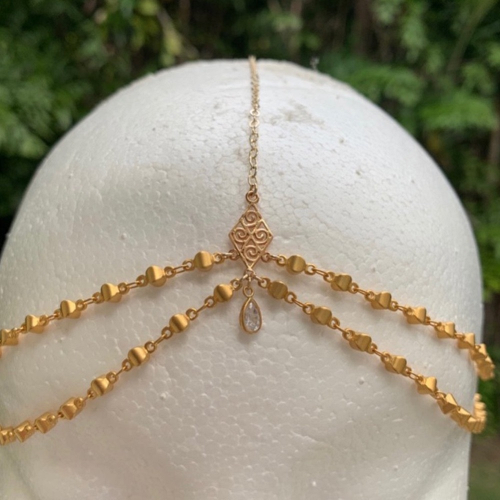 Custom Gold Headpiece/Headchain